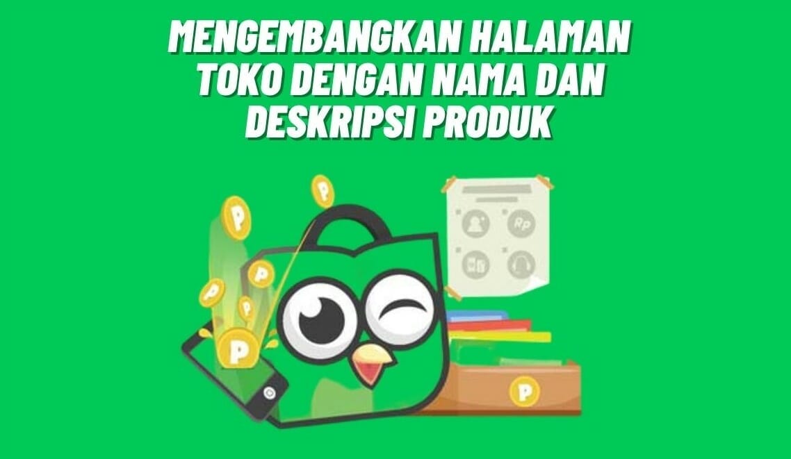 Mengembangkan Halaman Toko 