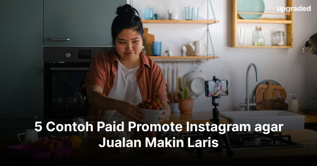 contoh paid promote