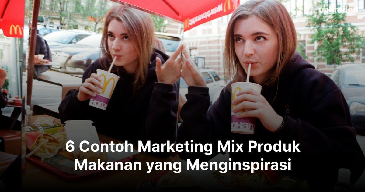 contoh marketing mix produk makanan