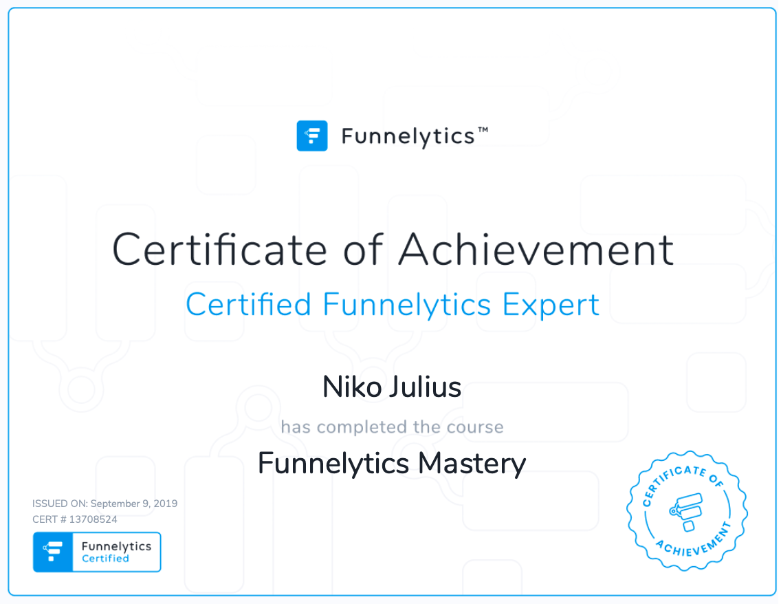 certified funnelytics expert