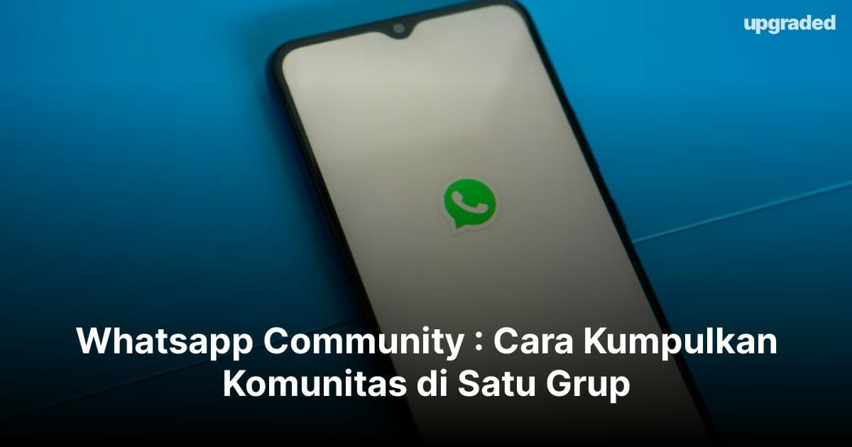 whatsapp community