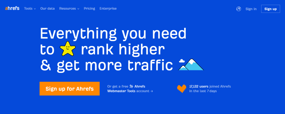 ahrefs tool
