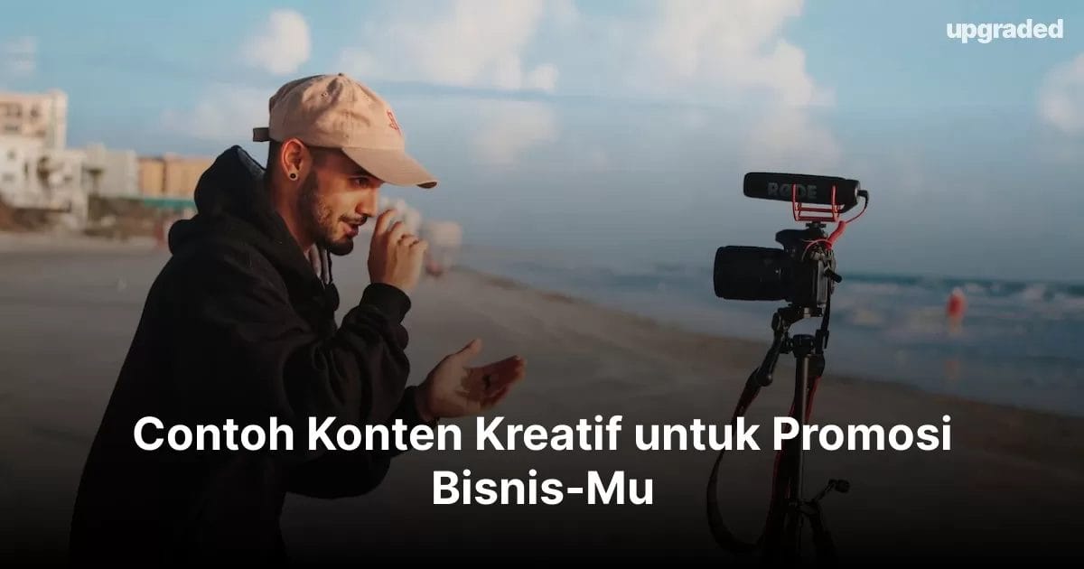Contoh Konten Kreatif untuk Promosi Bisnis-Mu