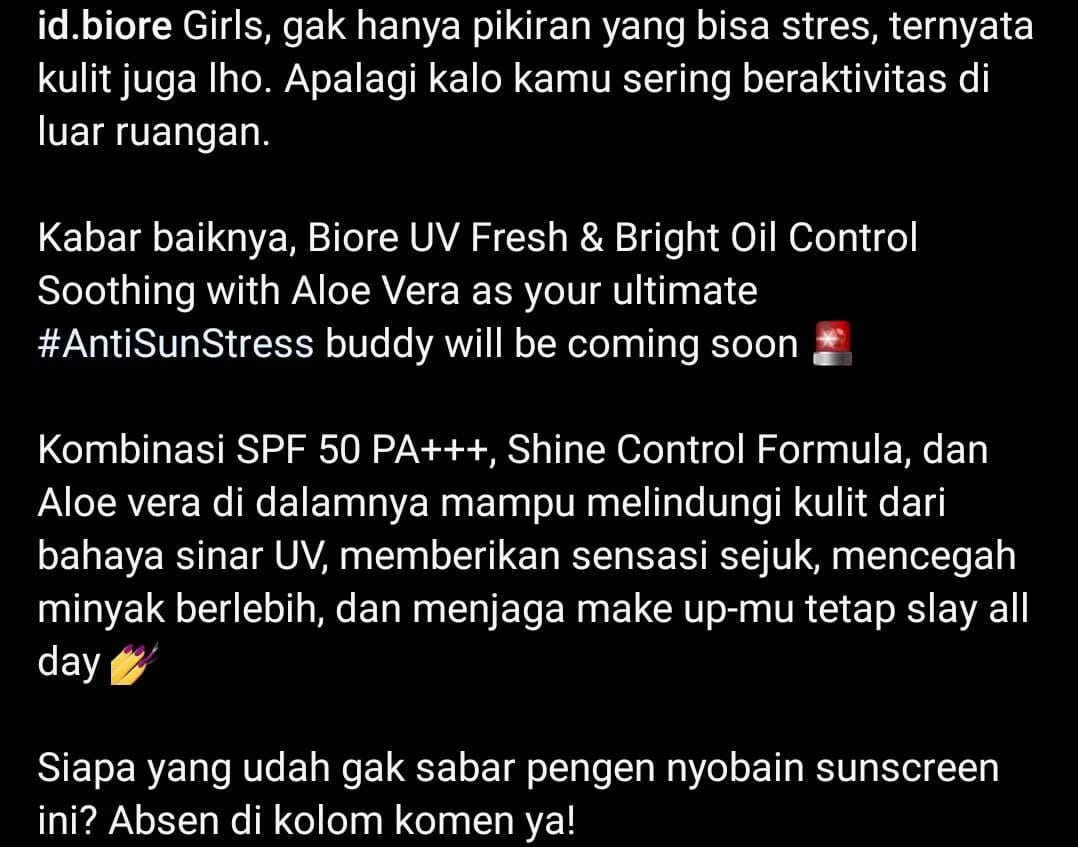 cara melibatkan panca indra di kalimat iklan sabun