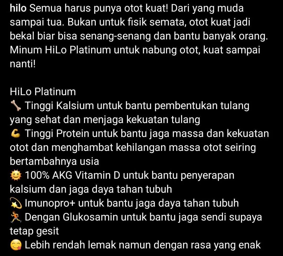 cara menonjolkan manfaat produk di kalimat iklan susu