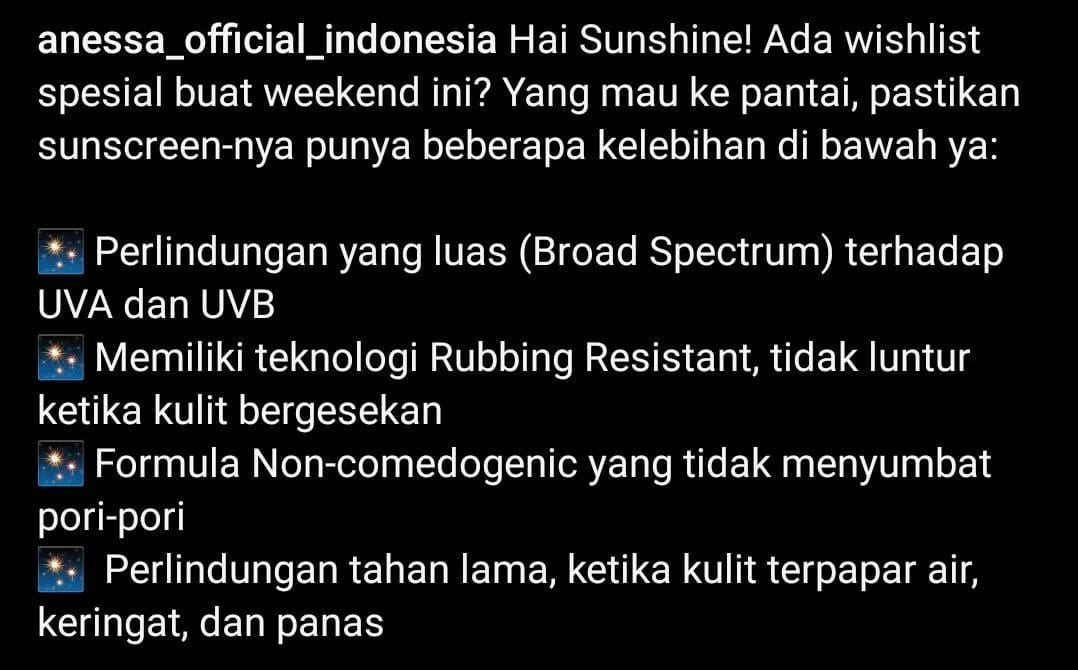 menjelaskan kebutuhan konsumen di kalimat iklan kosmetik