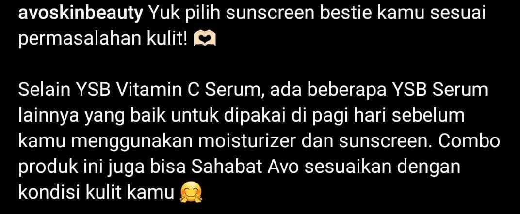 fitur produk di kalimat iklan kosmetik