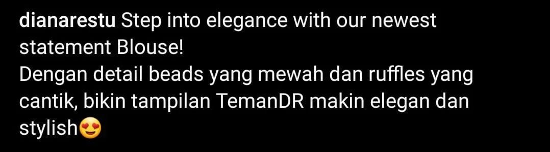 kalimat iklan fashion yang ringkas