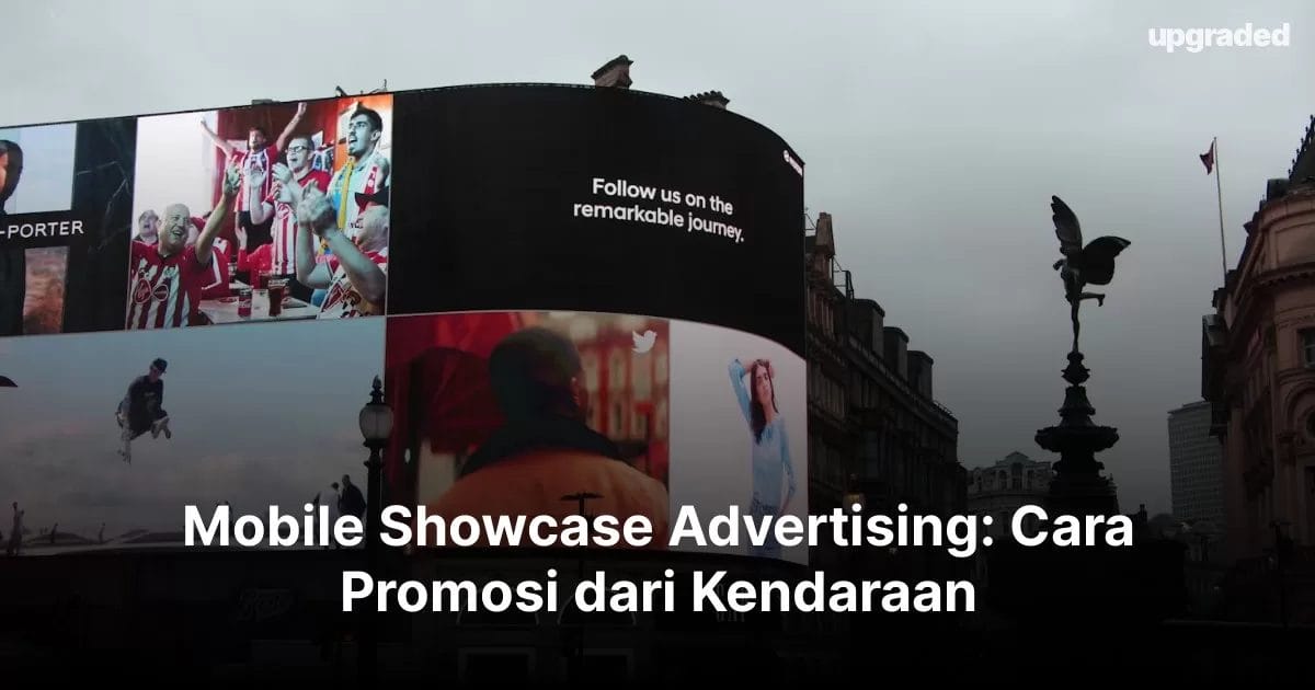 Mobile Showcase Advertising: Cara Promosi dari Kendaraan