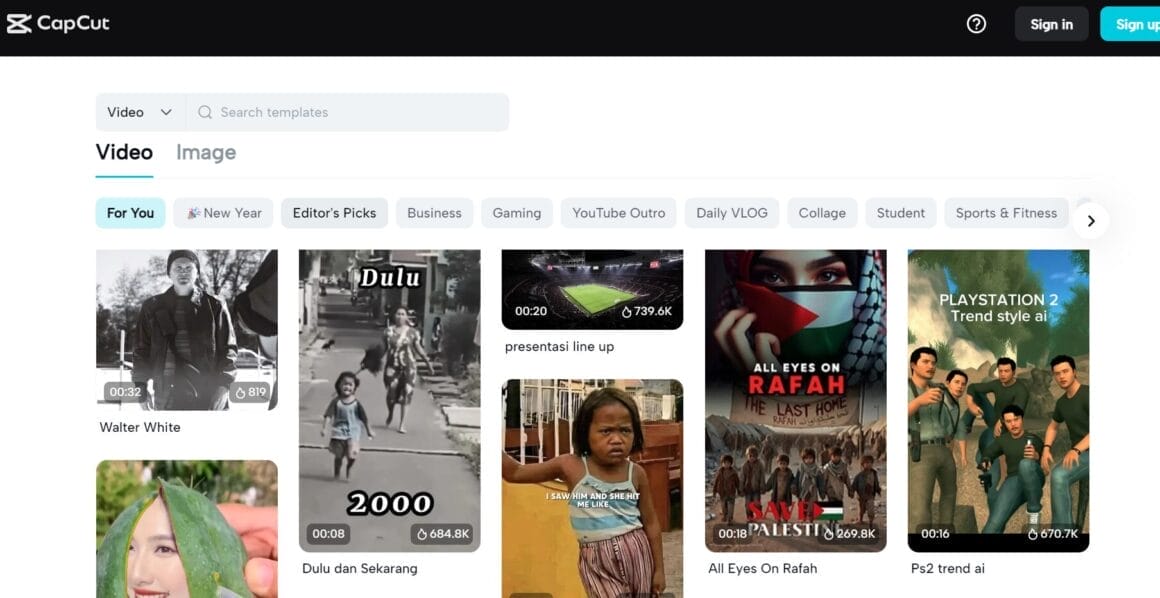 Rahasia Preset CapCut