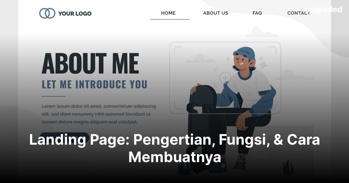 Landing Page: Pengertian, Fungsi, & Cara Membuatnya