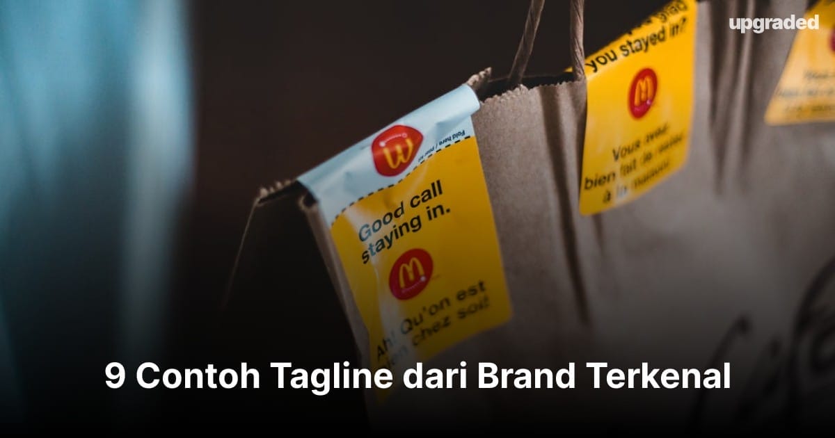9 Contoh Tagline dari Brand Terkenal