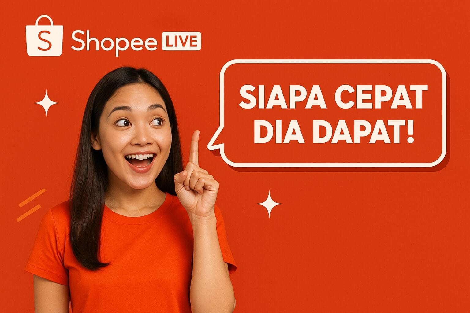 Gimmick & Seruan Seru live Shopee
