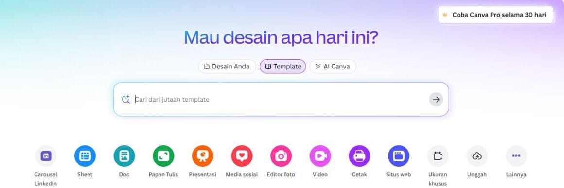 canva sebagai aplikasi desain kemasan produk