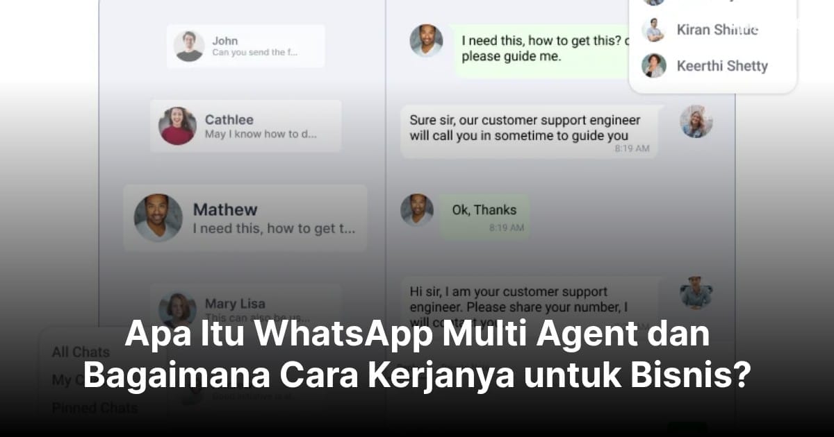 Apa Itu WhatsApp Multi Agent dan Bagaimana Cara Kerjanya untuk Bisnis?