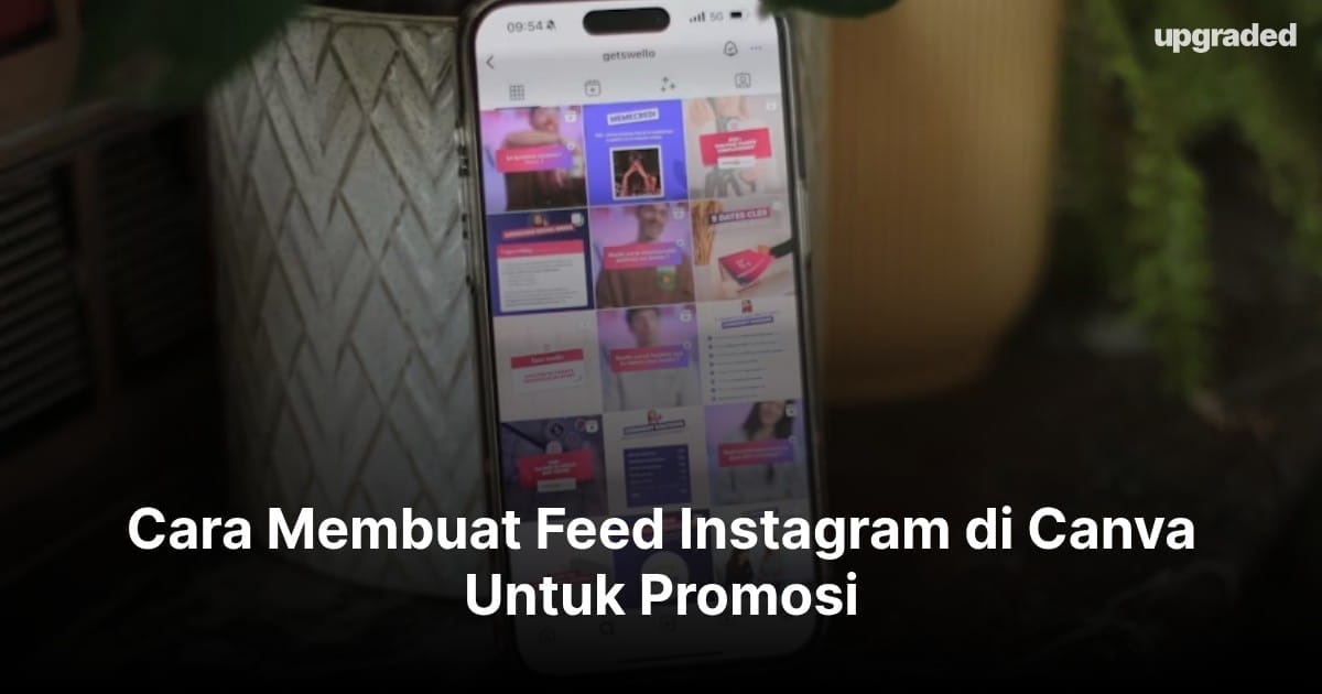 Cara Membuat Feed Instagram di Canva Untuk Promosi