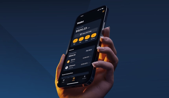 wallet (dompet kripto) yang bisa menyimpan NFT dan cryptocurrency (ETH misalnya).