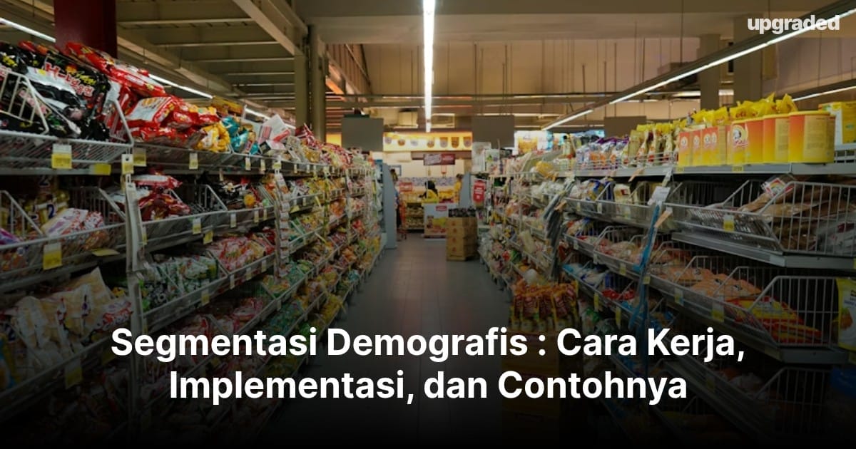 Segmentasi Demografis : Cara Kerja, Implementasi, dan Contohnya